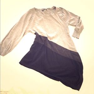 Asymmetrical sweater